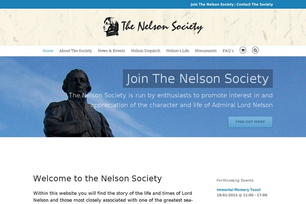 Nelson theme site design template sample