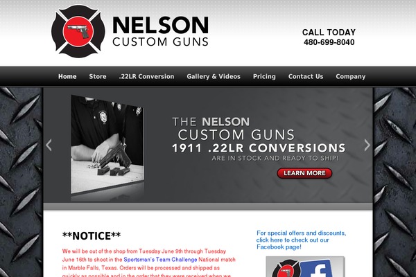 Nelson theme site design template sample