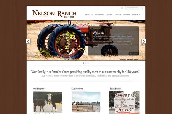 Chameleon theme site design template sample