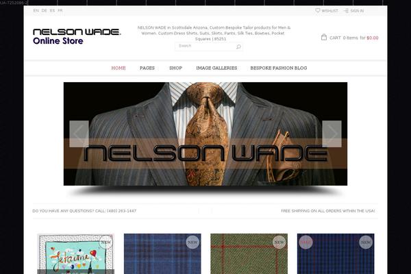 Legenda theme site design template sample