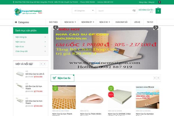 UberStore theme site design template sample