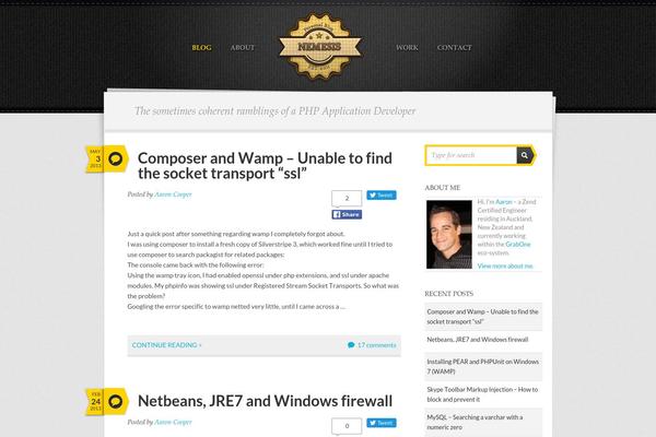 Site using Sunburst Code Prettify plugin