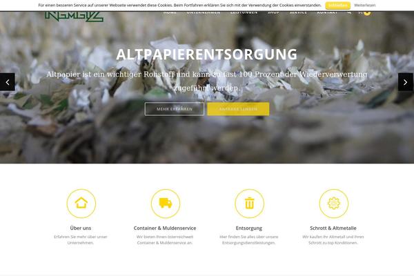 Specular theme site design template sample