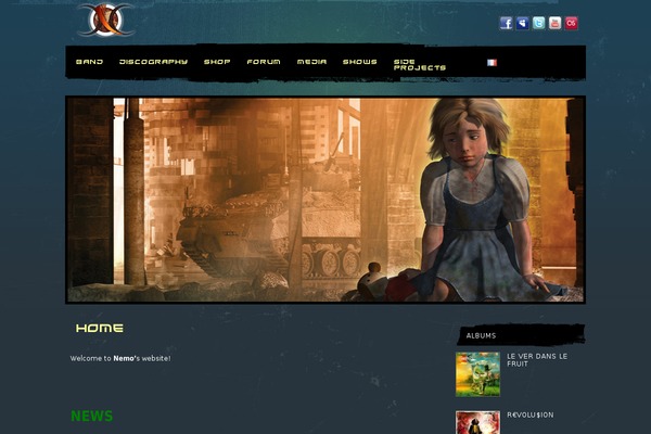 Backstage theme site design template sample