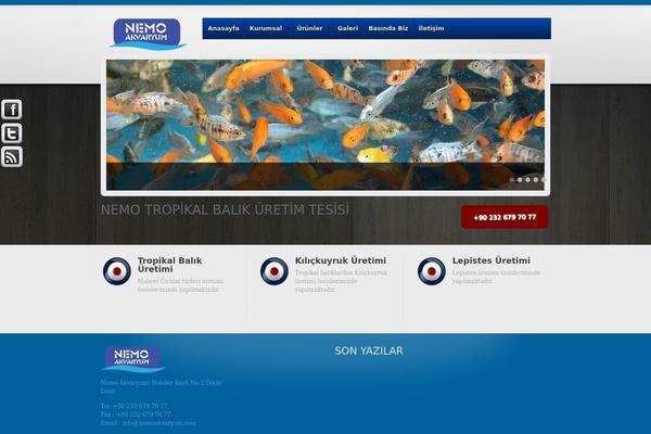 nemoakvaryum.com site used Nemo