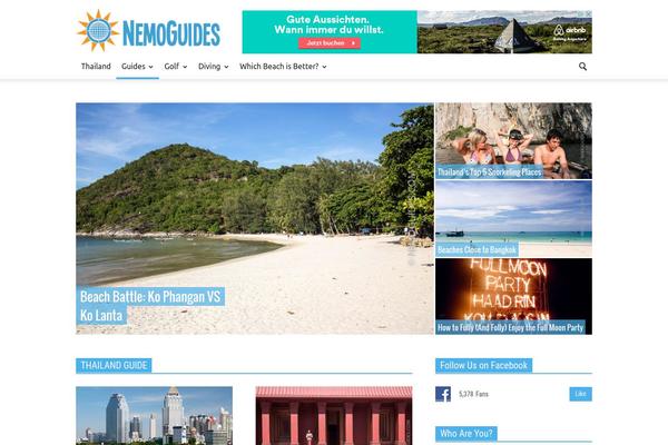 Newspaper Child theme site design template sample