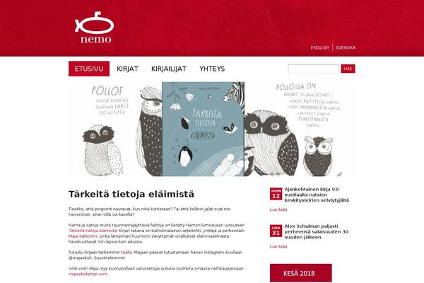 Nemo theme site design template sample