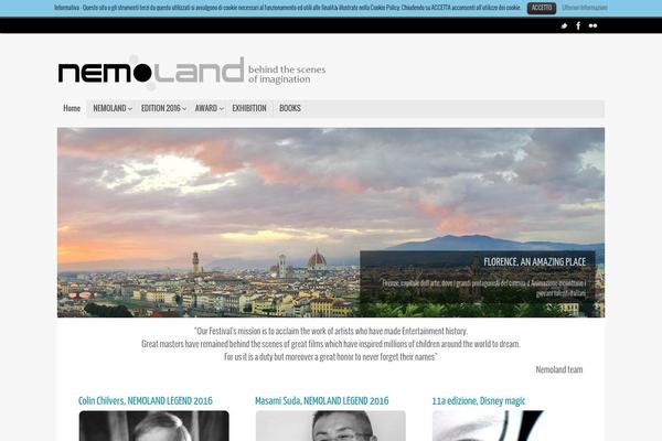 Tempera theme site design template sample