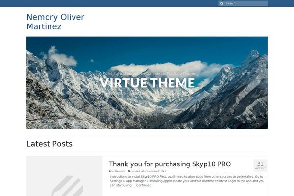 GK Portfolio theme site design template sample