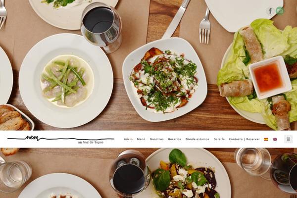 BERG theme site design template sample