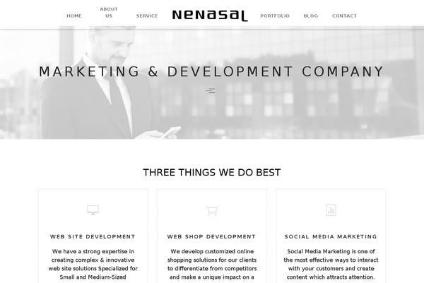 Site using Animated Headline plugin