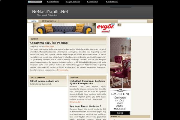 Cover WP theme site design template sample