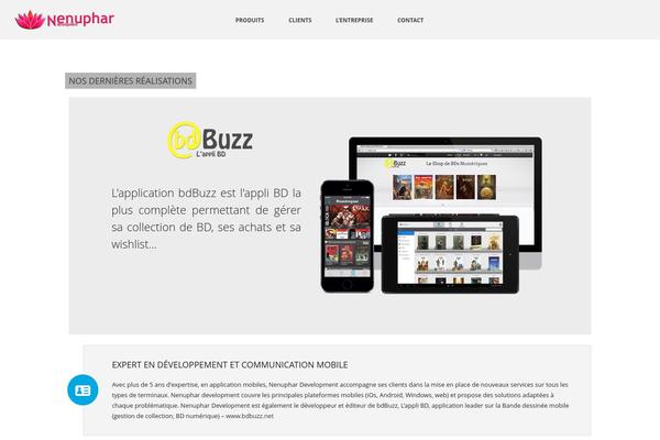 Jupiter theme site design template sample