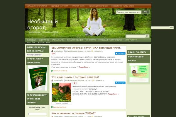 Natural Health theme site design template sample