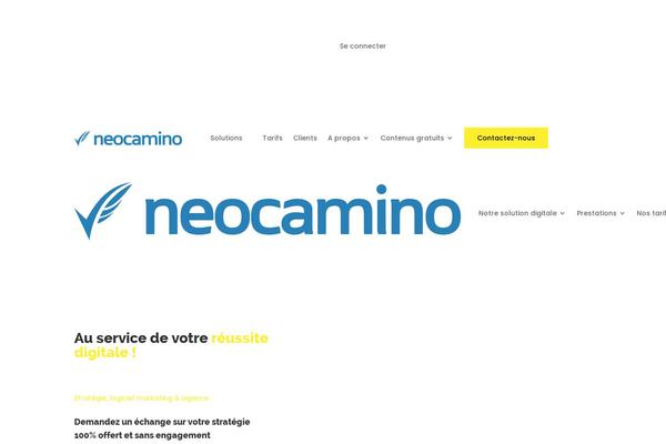 Site using Divi-mega-menu plugin