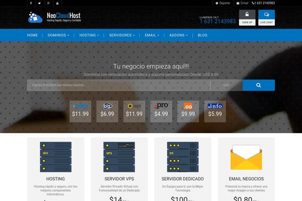 neocloudhost.com site used Beautifulhomes
