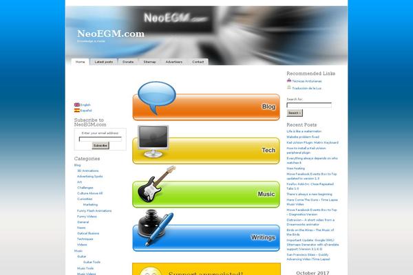 K2 theme site design template sample