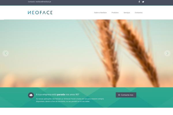 Sapphire theme site design template sample