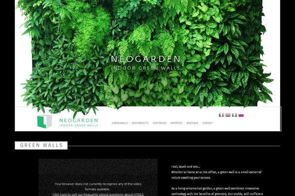 Site using WP Parallax Content Slider plugin
