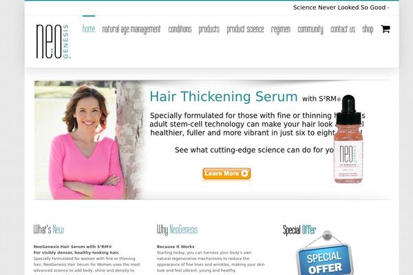 Avada theme site design template sample