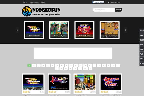 Boxes theme site design template sample