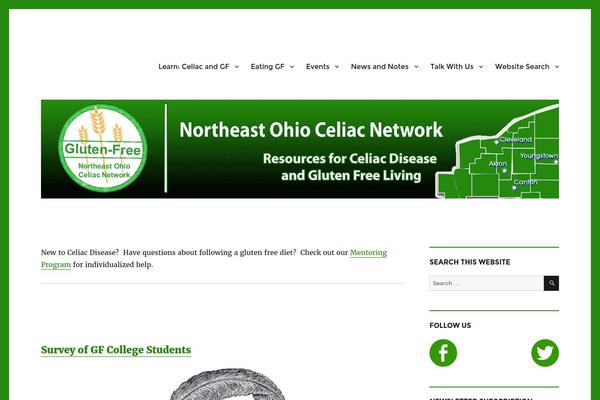 Twentysixteen-child theme site design template sample