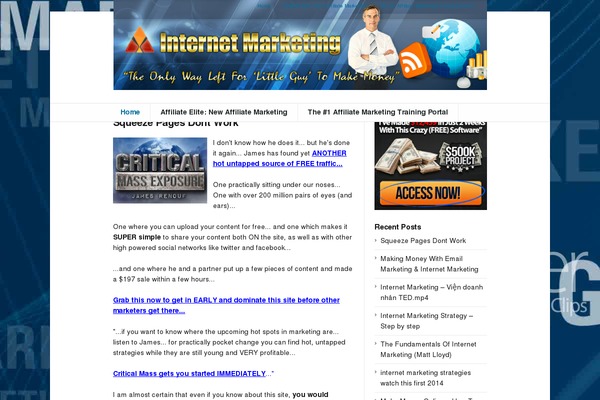 neoklix.com site used Socrates 4.0