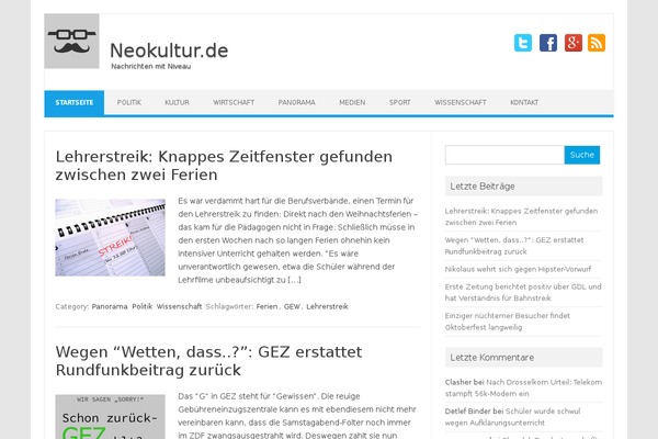 Site using 2 Click Social Media Buttons plugin