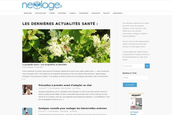 Blossom Spa theme site design template sample