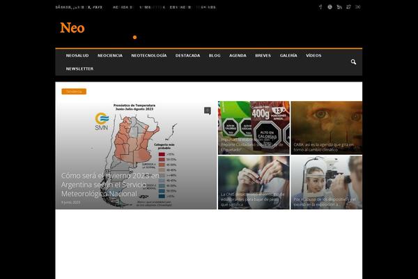 NewsMag theme site design template sample