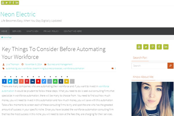 Site using EGW SOCIAL SHARE plugin