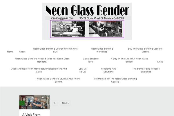 Grid Blogwaves theme site design template sample