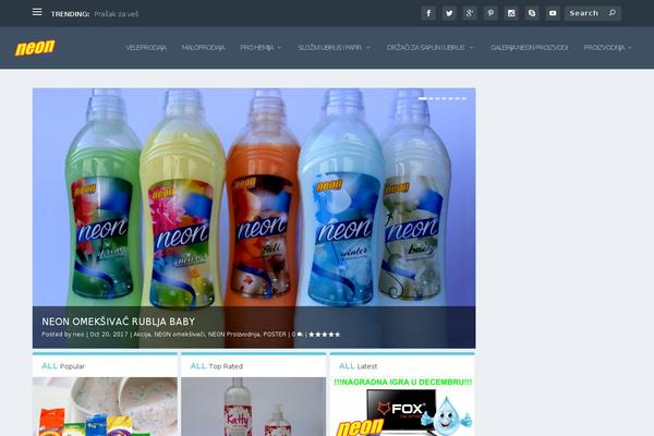 Site using Weptile Image Slider Widget plugin