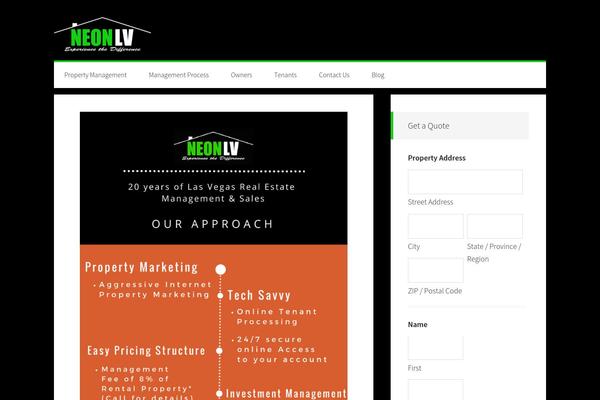 Generate Pro theme site design template sample