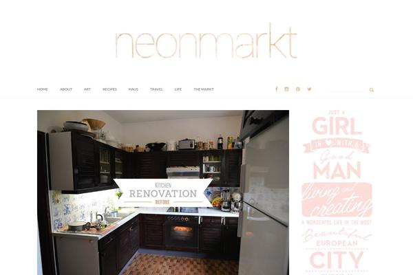 Lily theme site design template sample