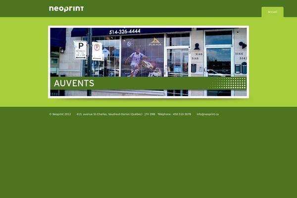 neoprint.ca site used Complete
