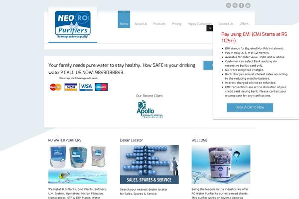 Site using Popup with fancybox plugin