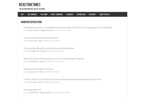 Striker theme site design template sample