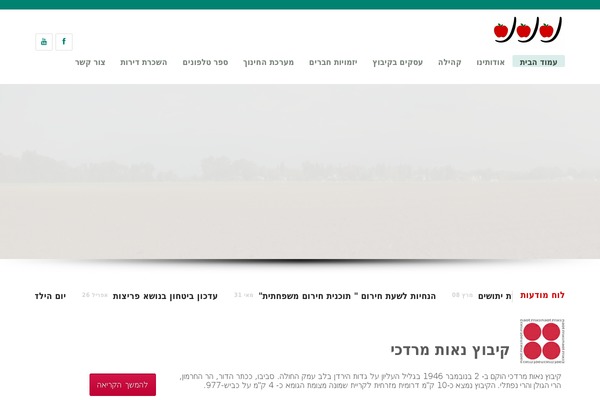 Official theme site design template sample