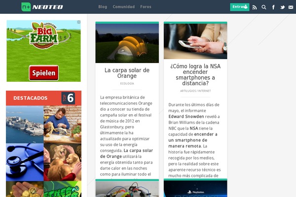 Bimber theme site design template sample