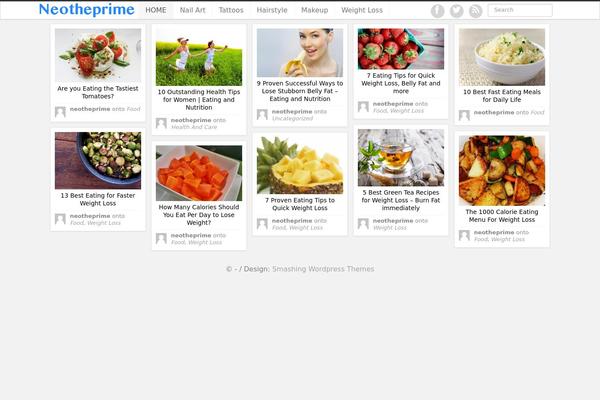 Cocoon-child-master theme site design template sample