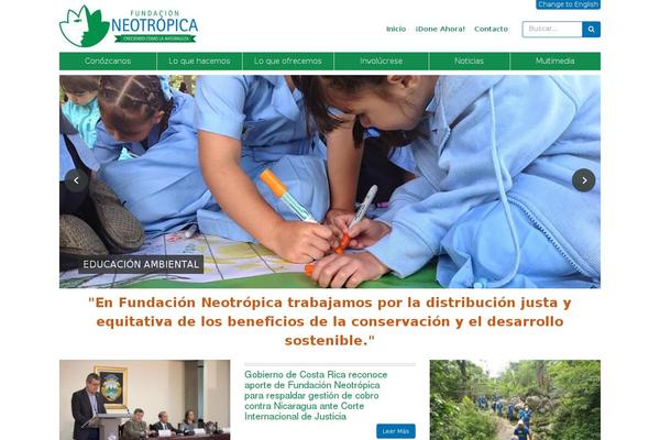 neotropica.org site used Manglar