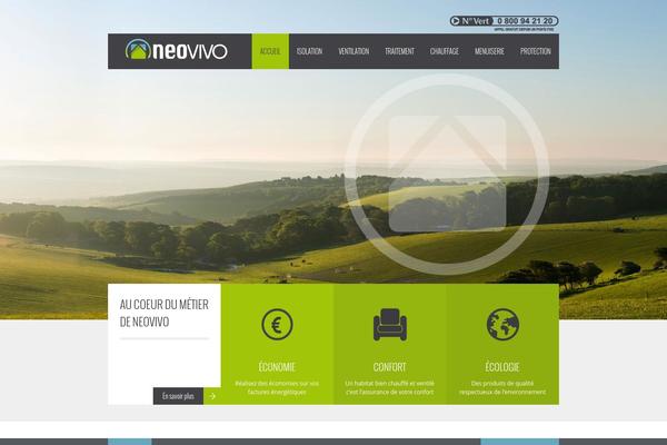 Solana theme site design template sample