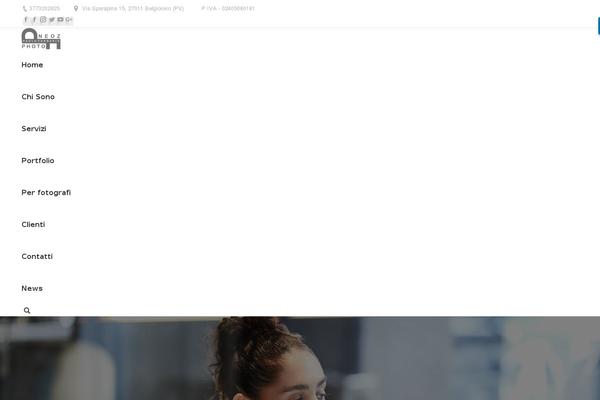 Mono theme site design template sample