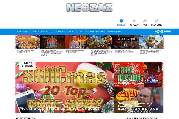 Site using Snax plugin