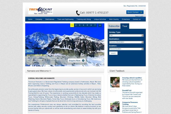 Site using Tiny Carousel Horizontal Slider plugin