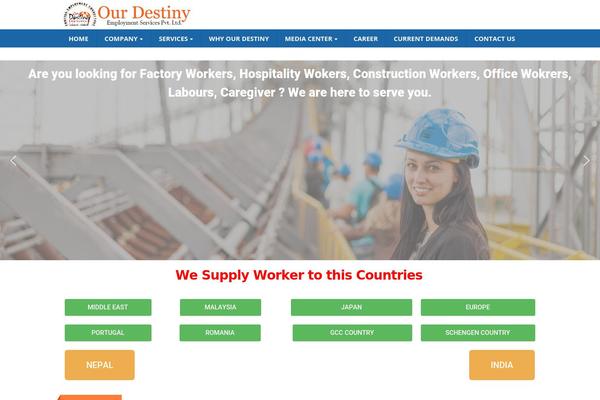 nepaliworker.com site used Whitegloves