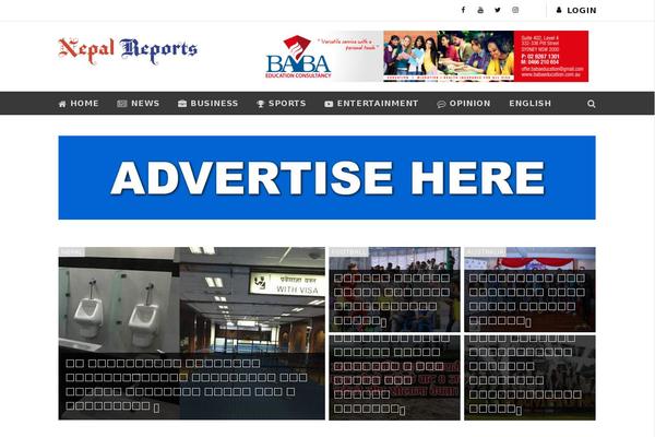 Site using Video-ads plugin