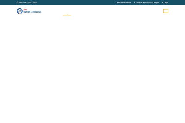 Site using Travel-booking plugin