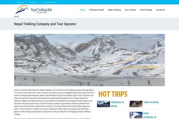 SeaSun theme site design template sample